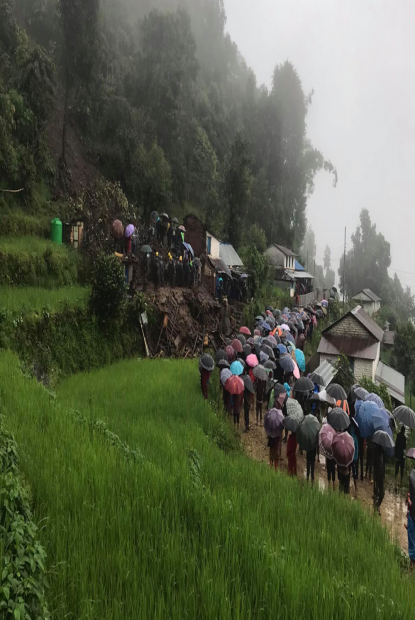 पर्वत पहिरोः एकै परिवारका ५ सहित मृत्यु हुनेको संख्या १० पुग्यो